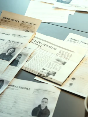 close-up-of-several-criminal-profiles-on-workplace-2025-03-15-15-28-33-utc